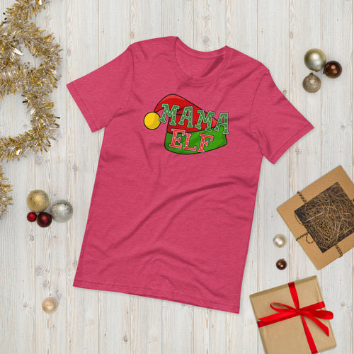 Mama Elf Short-Sleeve Unisex T-Shirt - [Duck 'n' Monkey]
