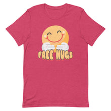 Load image into Gallery viewer, Free Hugs Smiley Face Short-Sleeve Unisex T-Shirt - [Duck &#39;n&#39; Monkey]
