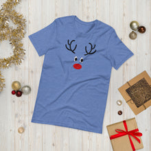 Load image into Gallery viewer, Reindeer Short-Sleeve Unisex T-Shirt - [Duck &#39;n&#39; Monkey]
