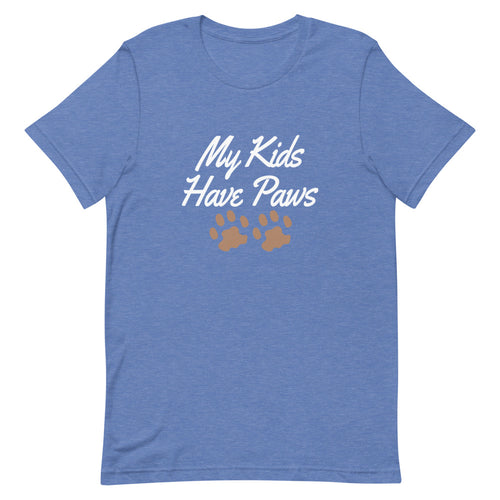 My Kids Have Paws Short-Sleeve Unisex T-Shirt - [Duck 'n' Monkey]