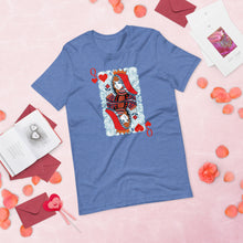 Load image into Gallery viewer, Queen Of Hearts Short-Sleeve Unisex T-Shirt - [Duck &#39;n&#39; Monkey]
