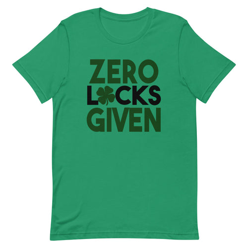 Zero Lucks Given Short-Sleeve Unisex T-Shirt - [Duck 'n' Monkey]