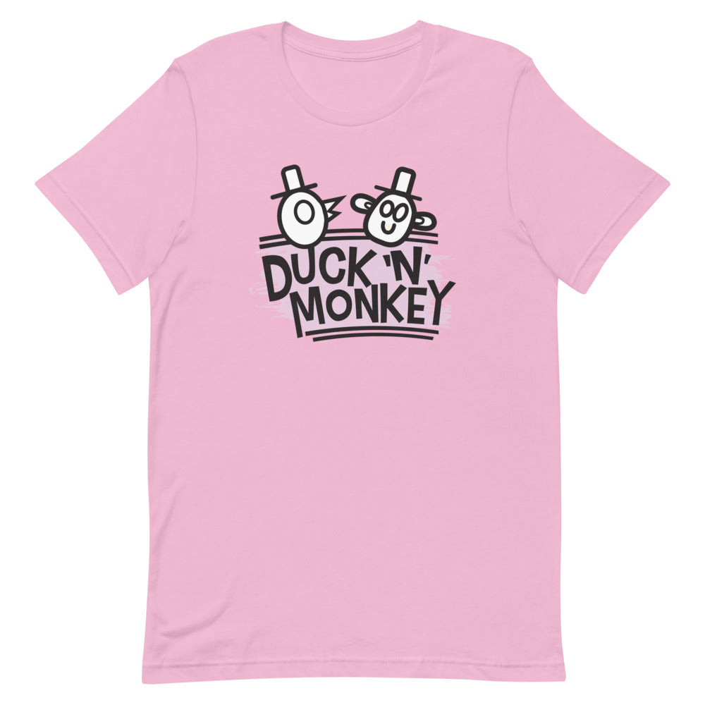 ★SHALOM★ Pink Duck In Trouble Tee Whimsical Park-Inspired Goose Tee – Adelaide's Fort