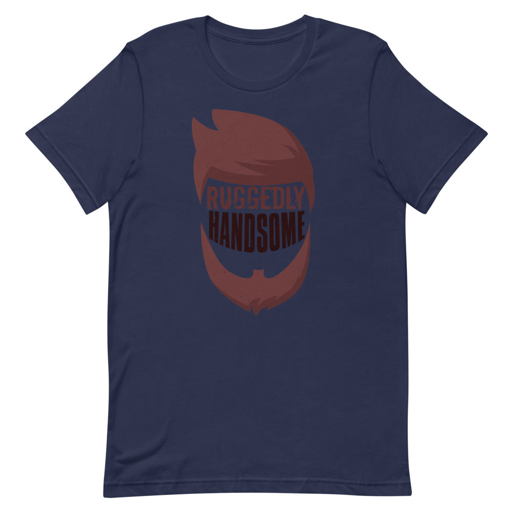 Ruggedly Handsome Short-Sleeve Unisex T-Shirt - [Duck 'n' Monkey]