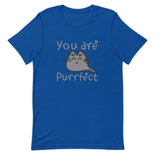 Load image into Gallery viewer, You Are Purrfect Short-Sleeve Unisex T-Shirt - [Duck &#39;n&#39; Monkey]
