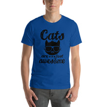 Load image into Gallery viewer, Cats Are Just Awesome Short-Sleeve Unisex T-Shirt - [Duck &#39;n&#39; Monkey]
