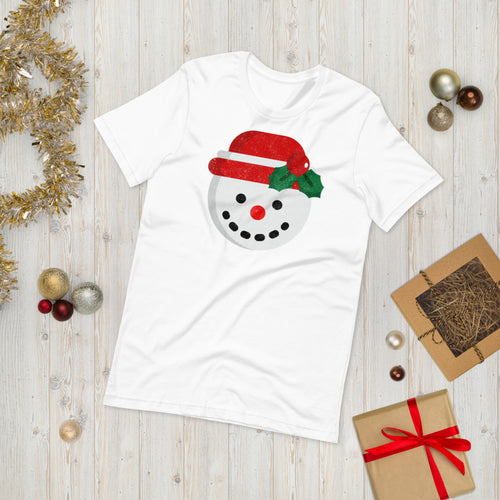 Snow Man Short-Sleeve Unisex T-Shirt - [Duck 'n' Monkey]
