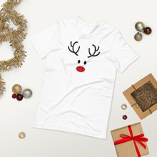 Load image into Gallery viewer, Reindeer Short-Sleeve Unisex T-Shirt - [Duck &#39;n&#39; Monkey]
