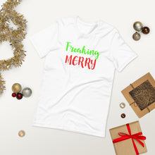 Load image into Gallery viewer, Freaking Merry Short-Sleeve Unisex T-Shirt - [Duck &#39;n&#39; Monkey]

