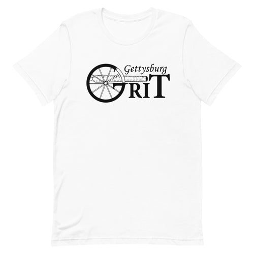 Gettysburg Grit Black Short-Sleeve Unisex T-Shirt - Duck 'n' Monkey