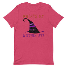 Load image into Gallery viewer, Where&#39;s My Witches At? Short-Sleeve Unisex T-Shirt - Duck &#39;n&#39; Monkey
