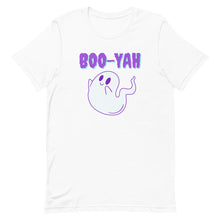 Load image into Gallery viewer, Boo-Yah Ghost Short-Sleeve Unisex T-Shirt - Duck &#39;n&#39; Monkey
