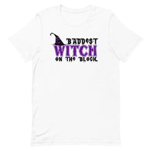 Load image into Gallery viewer, Baddest Witch On The Block Short-Sleeve Unisex T-Shirt - Duck &#39;n&#39; Monkey
