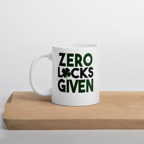 Zero Lucks Given Mug - [Duck 'n' Monkey]