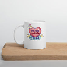 Load image into Gallery viewer, A Pretty Face Never Beats A Pretty Heart Mug - [Duck &#39;n&#39; Monkey]
