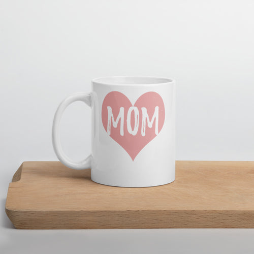 Heart Mom Mug - [Duck 'n' Monkey]