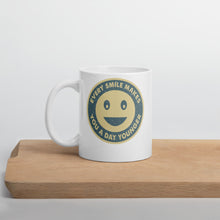 Load image into Gallery viewer, Every Smile Makes You A Day Younger Mug - Duck &#39;n&#39; Monkey
