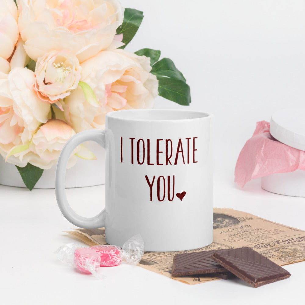 I Tolerate You Mug - [Duck 'n' Monkey]