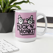 Load image into Gallery viewer, Duck &#39;n&#39; Monkey Pink Mug - [Duck &#39;n&#39; Monkey]
