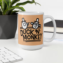 Load image into Gallery viewer, Duck &#39;n&#39; Monkey Peach Mug - [Duck &#39;n&#39; Monkey]
