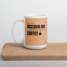 Load image into Gallery viewer, Behind Every Successful Man Is A Substantial Amount Of Coffee Mug - [Duck &#39;n&#39; Monkey]
