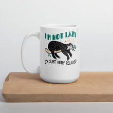 Load image into Gallery viewer, I&#39;m Not Lazy I&#39;m Just Very Relaxed Mug - Duck &#39;n&#39; Monkey
