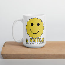 Load image into Gallery viewer, A Smile Is The Universal Welcome Mug - Duck &#39;n&#39; Monkey
