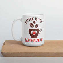 Load image into Gallery viewer, Coffee Is The Best Medicine Mug - Duck &#39;n&#39; Monkey
