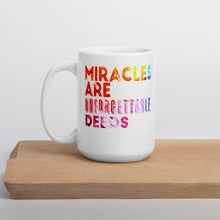 Load image into Gallery viewer, Miracles Are Unforgettable Deeds Mug - Duck &#39;n&#39; Monkey
