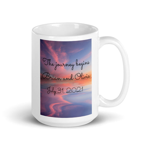 The Journey Begins Mug - Duck 'n' Monkey