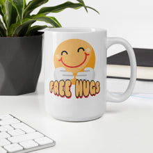 Load image into Gallery viewer, Free Hugs Smiley Face Mug - [Duck &#39;n&#39; Monkey]
